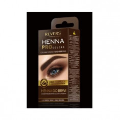 Vopsea de Sprancene Henna Pro Colors Revers Maro foto