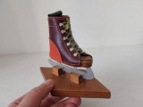 Bocanc gheata cu patina hokey vechi Cooperativa Arta Sibiului anii &#039;70