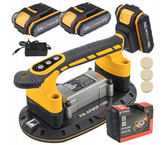 Ventuză vibratoare 2xACCU 21V PM-APWDP-150T