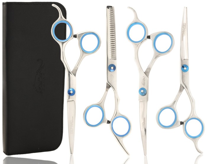 Set de foarfeci de &icirc;ngrijire Cheetah 6,0 Set de 4 bucăți