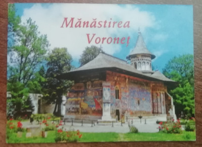 M3 C3 - Magnet frigider - tematica turism - Manastirea Voronet - Romania 41 foto