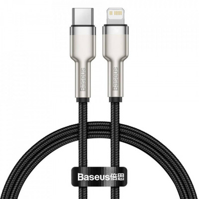 Cablu Baseus Type-C la Lightning 0.25m foto
