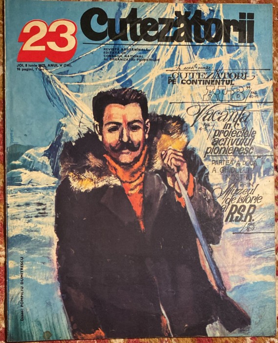 CUTEZATORII, Nr23 / 8 iunie 1972/ DOUA PAGINI PATATE CU CEAI..