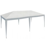 Cort pavilion de gradina, 600x300 cm, impermeabil cu rezistenta UV, alb Household NewTrend