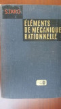 Elements de mecanique rationnelle -S.Targ
