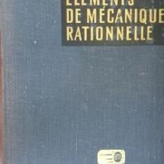 Elements de mecanique rationnelle -S.Targ