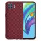 Husa pentru Oppo Reno4 Lite, Techsuit, Carbonite FiberShell, Rosie