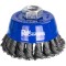 Perie sarma otel, tip cupa, cu toroane, M14, 80 mm, Richmann&nbsp; GartenVIP DiyLine
