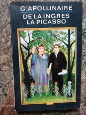DE LA INGRES LA PICASSO-G. APOLLINAIRE foto