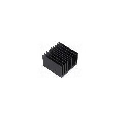 Radiator extrudat, aluminiu, 37.5mm x 37.5mm, negru, Advanced Thermal Solutions - ATS-54375W-C1-R0