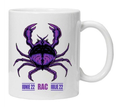 Cana alba personalizata &amp;quot;rac&amp;quot;, INOVATIX&amp;reg;. 330ml foto
