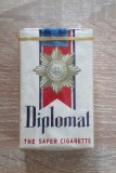 (A) RAR : Pachet PLIN cu tigari DIPLOMAT anii 1950-1960, MADE IN USA