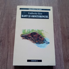 Umberto Eco - Kant si Ornitorincul 2002