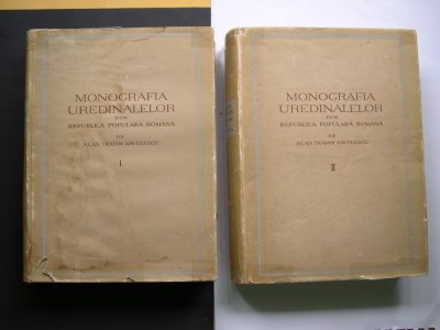 Monografia Uredinalelor din Republica Populara Romana - Traian Savulescu foto