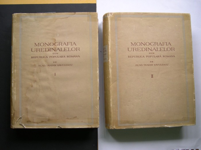 Monografia Uredinalelor din Republica Populara Romana - Traian Savulescu