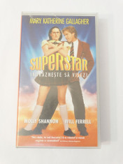 Caseta video VHS originala film tradus Ro - Superstar Indrazneste sa Visezi foto
