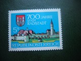 HOPCT TIMBRE MNH 605 RADSTADT 700 ANI 1989 -1 VAL AUSTRIA, Nestampilat