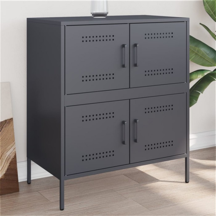 vidaXL Dulap, antracit, 68x39x79 cm, oțel 842954