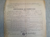 1927, Adeverință Permutare, com. Suceveni, Storojineț, iudaica