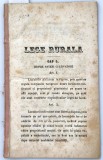 Proiectu de lege rurala Comisiunea Centrala august 1860 Bucuresti Impr Statului Nifon 15 pagini