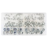 Set piulite autoblocante 146 piese NEO TOOLS, &icirc;n cutie compartimentata