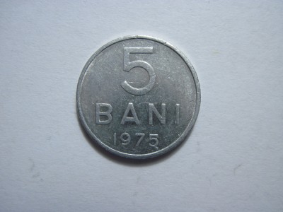 Romania (231) - 5 Bani 1975 foto