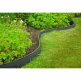 Nature Borduri de gradina, 0,12 x 12 m, 5 mm, negru GartenMobel Dekor, vidaXL