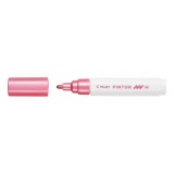 Cumpara ieftin Marker cu vopsea Pilot Pintor Metalic M culori metalizate 1.4mm Marker cu vopsea Pilot Pintor Metalic varf rotund 4.5 mm roz