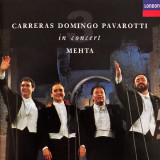 CD Carreras*, Domingo*, Pavarotti*, Mehta* &ndash; In Concert VG+), Clasica