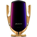 Suport auto cu incarcator wireless si senzor inteligent, Smart Sensor R1, Oem