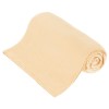 Patura Fleece Polar, Material Moale si Pufos Cocolino, Dimensiune 130x150 cm pentru Patut Copii, Culoare Crem, Teesa