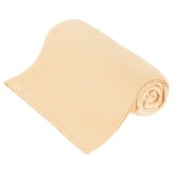 Patura Fleece Polar, Material Moale si Pufos Cocolino, Dimensiune 130x150 cm pentru Patut Copii, Culoare Crem, Teesa