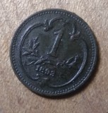 AUT AustroUngaria 1 heller 1893, Europa