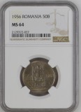 Romania - 50 Bani 1956 - MS 64