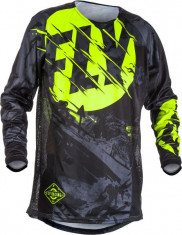 Bluza off-road FLY RACING KINETIC OUTLAW culoare negru, marime M foto