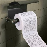 Hartie Igienica Sudoku - Provocare Amuzanta pentru Momentele Intime, 2 Straturi, 10 cm