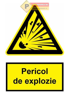 Indicator pericole de explozie foto