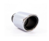 Duza de Evacuare Masina Argint Cromat Sport Tuning 170mm