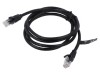 Patch Cord U/UTP Cat6 Negru 3m, Vention