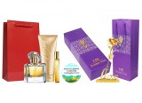 Set cadou pentru Ea, parfum de femei TTA Today insotit de lotiune, mini apa, trandafir auriu din plastic suflat la baza cu aur si insigna Dactylion cu, 100 ml, Avon