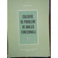 CULEGERE DE PROBLEME DE ANALIZA FUNCTIONALA - EUGEN POPA
