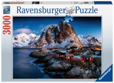 Puzzle Hamnoy 3000 piese Ravensburger foto