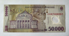 Romania - 50000 Lei 2001 foto