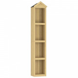 Cumpara ieftin Magazie unelte de gradina, 40x33x222 cm, lemn de pin tratat