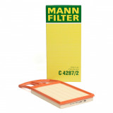 Filtru Aer Mann Filter Volkswagen Golf 4 1997-2005 C4287/2, Mann-Filter