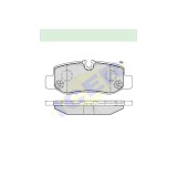 Set placute frana Icer 142192, parte montare : Punte Spate