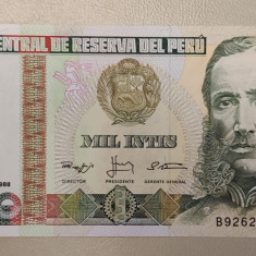 Peru - 1000 Intis (1988) sB926