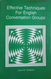 EFFECTIVE TECHNIQUES FOR ENGLISH CONVERSATION GROPUS-JULIA M. DOBSON-159423
