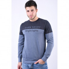 Bluza Bumbac Jack&amp;amp;Jones Matti Bla India Ink foto