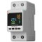 Qoltec Contor electronic monofazat | contor de consum de energie | DIN35 | Control de la distanță | Istoric măsurători | Wi-Fi | TUYA | Viață intelige
